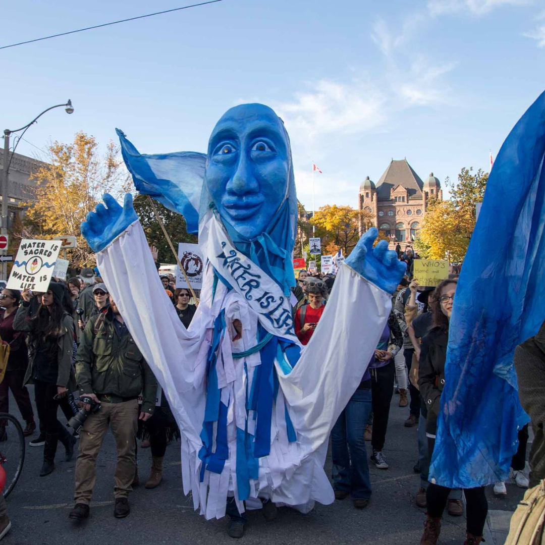 Supporting Water Protectors at Stoic Beauty