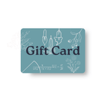 Gift Card with Floral Design